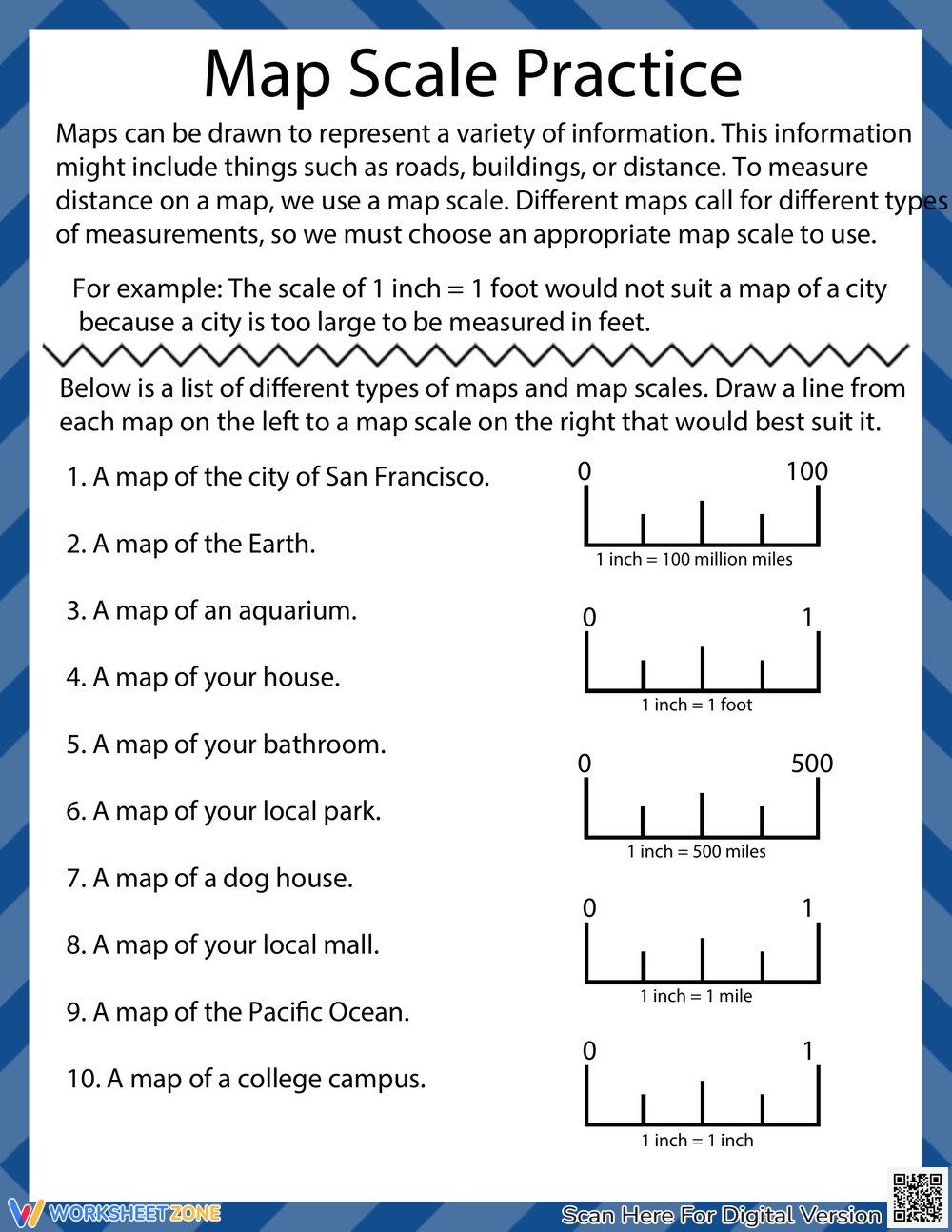 Map Scale Practice Worksheet   Map Scale Practice W1000 H1294 Preview 0 