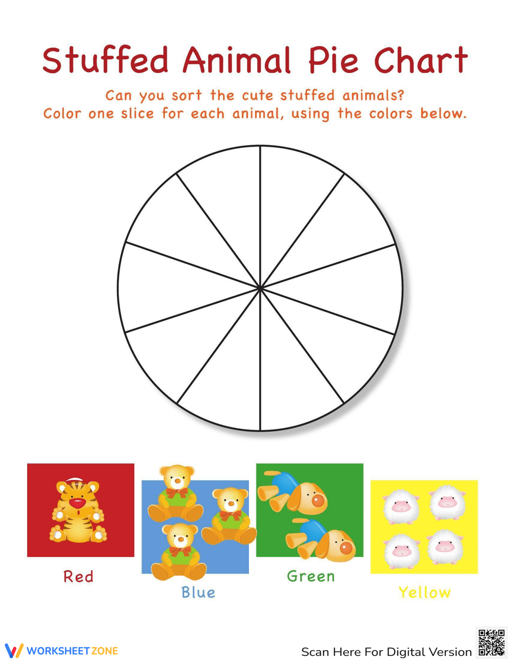 pie graph for kids