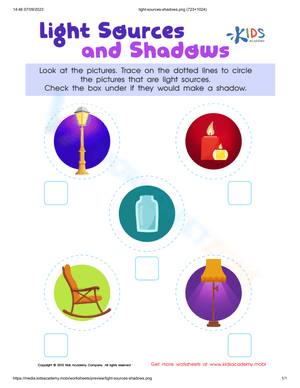 Light Sources and Shadows