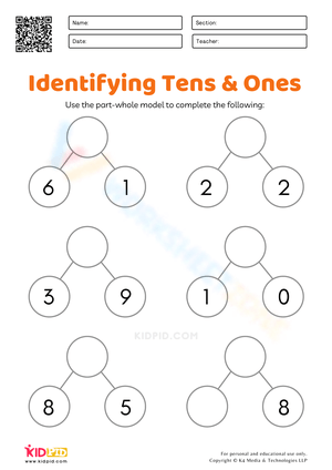 Identifying Tens and Ones 2