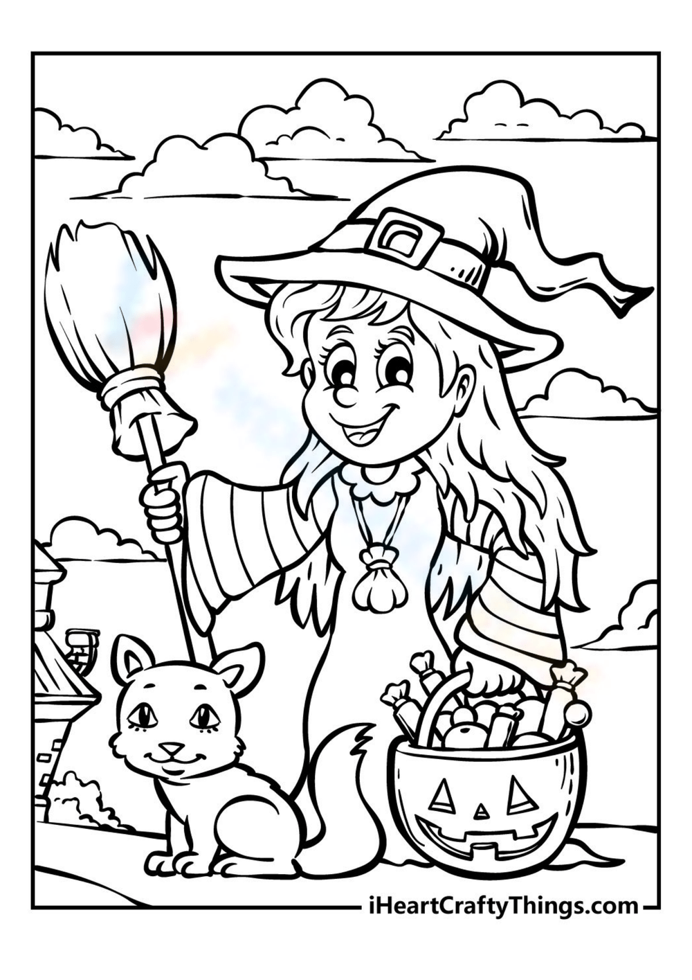 Little Witch and Cat