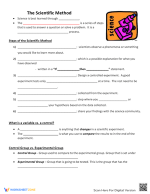 Scientific Method Exercises Worksheet