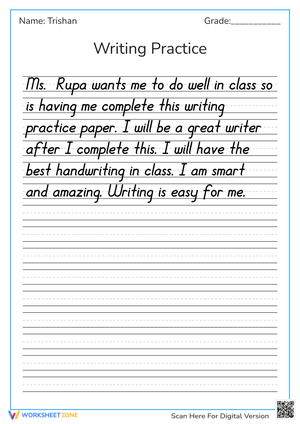 Printable Neat Handwriting Practice Sheets, iPad compatible, Neat  Handwriting Practice, Neat penmanship workbook, Handwriting practice for  adults kids