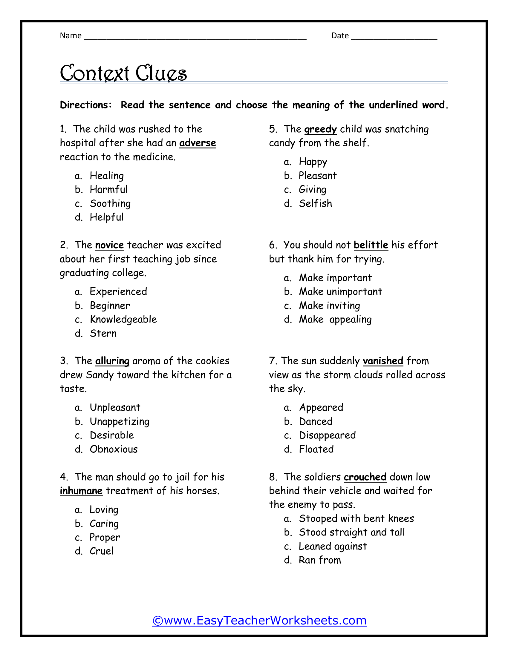 words-in-sentences-worksheet-zone