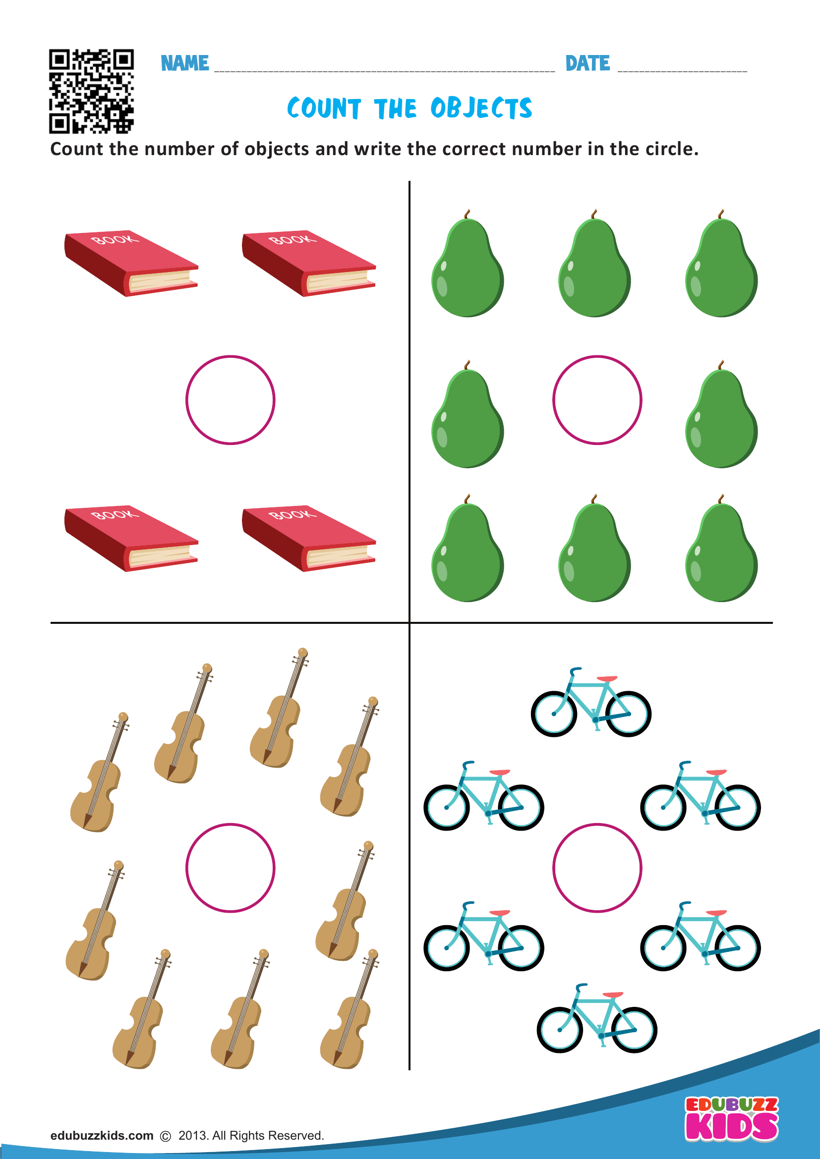 object-counting-1-to-10-worksheet-zone