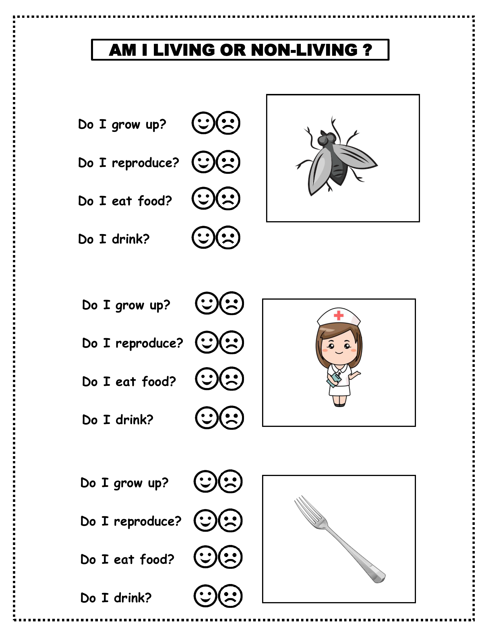 living-and-non-living-things-worksheet-zone