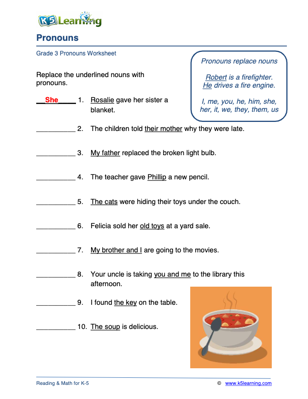 pronouns-1-worksheet-zone