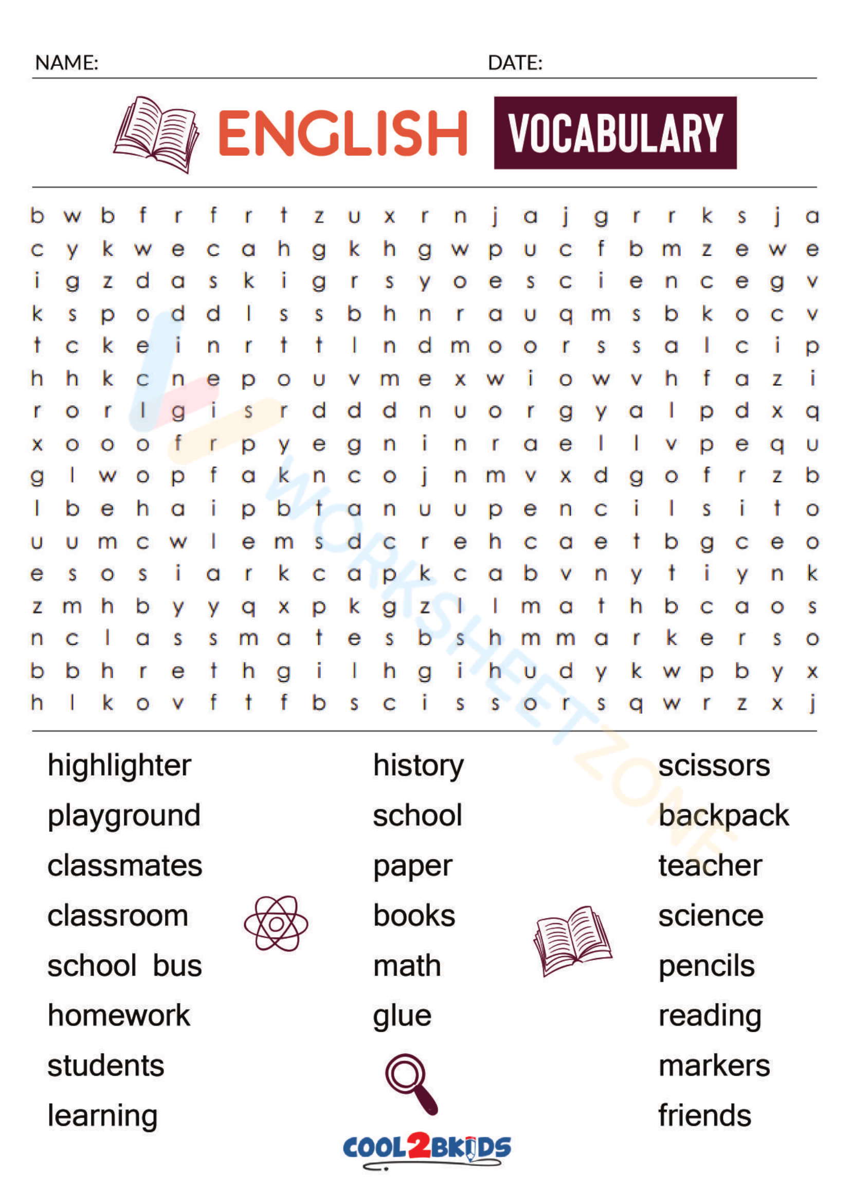 word-search-for-high-schoolers-2-worksheet-zone