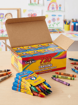 Bulk Crayons (720 Count) Party Favors & Classrooms