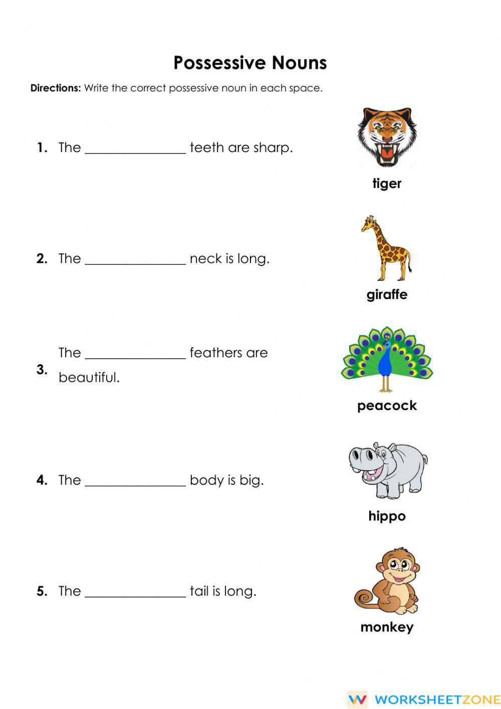 possessive-nouns-worksheet-zone