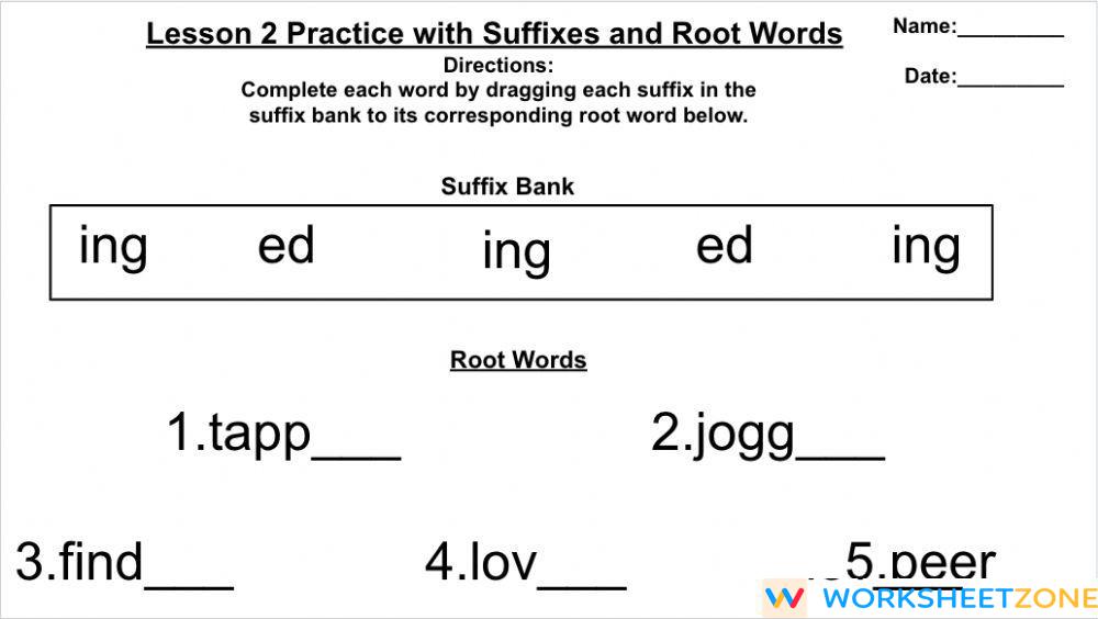 Lesson 4 Practice With Suffixes And Root Words Worksheet Zone lesson-4-practice-with-suffixes-and-root-words-worksheet-zone