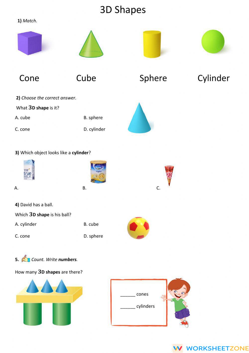 3d-shapes-grade-1-worksheet-zone