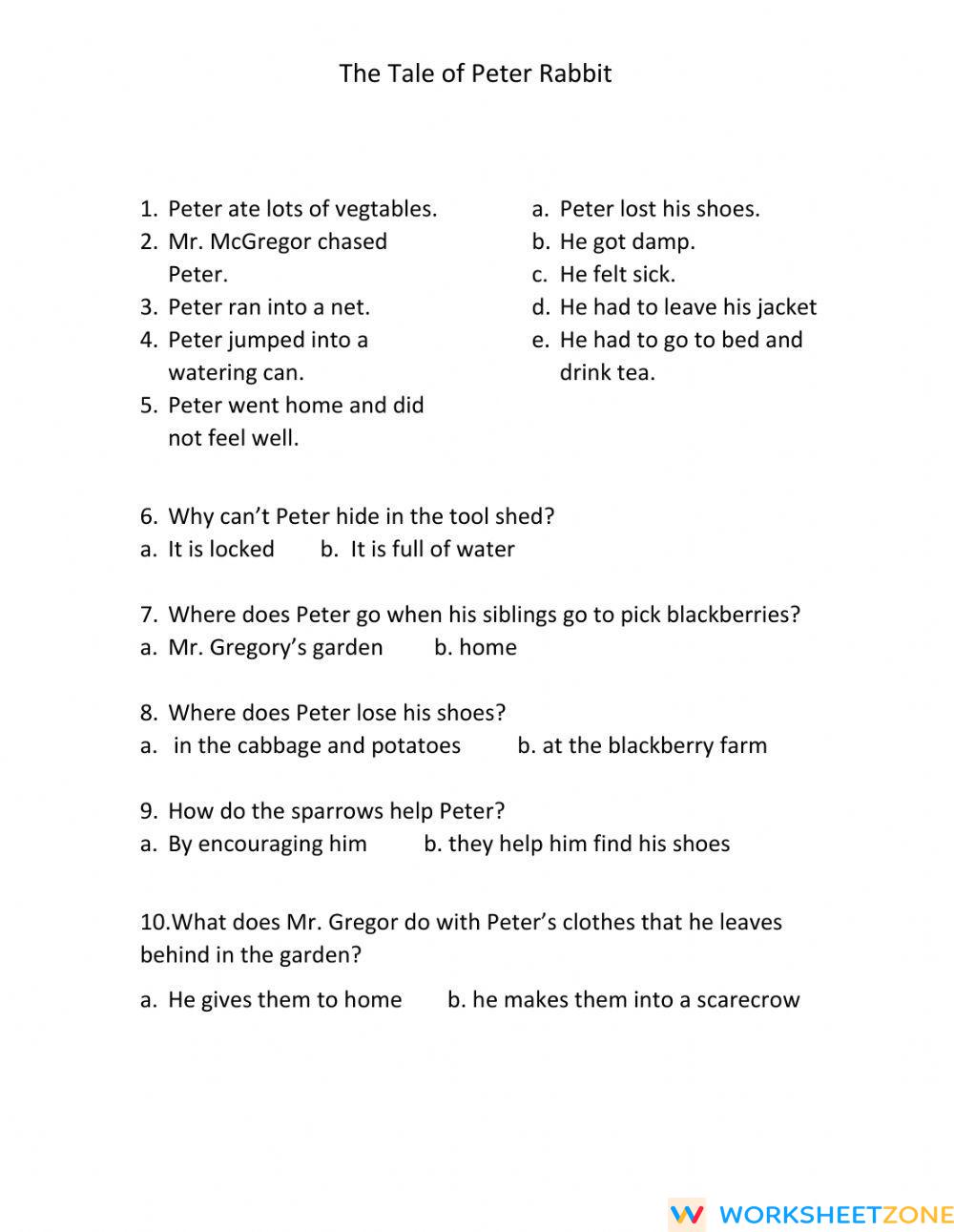 the-tale-of-peter-rabbit-1-worksheet-zone