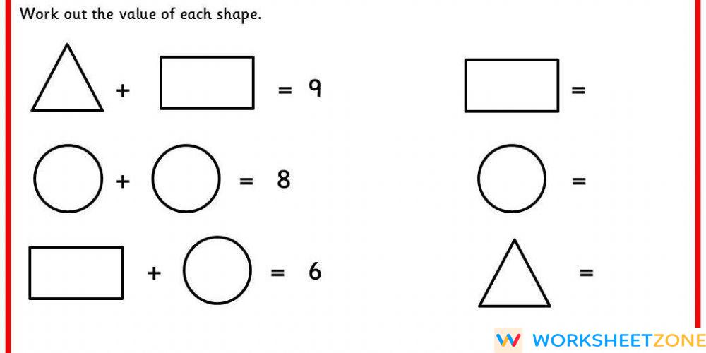 Mental math | Worksheet Zone
