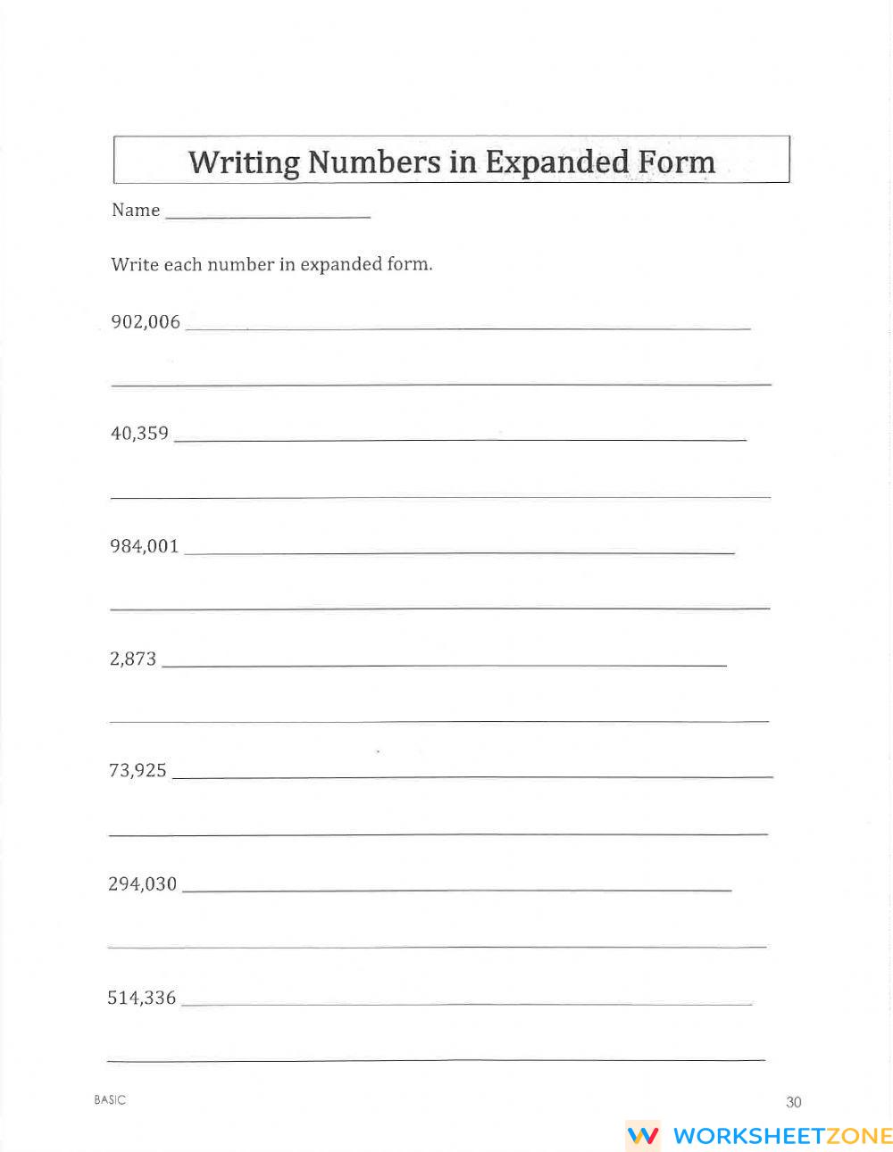 writing-numbers-in-expanded-form-worksheet-zone