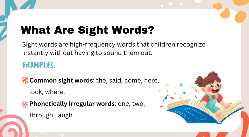 what are sight words