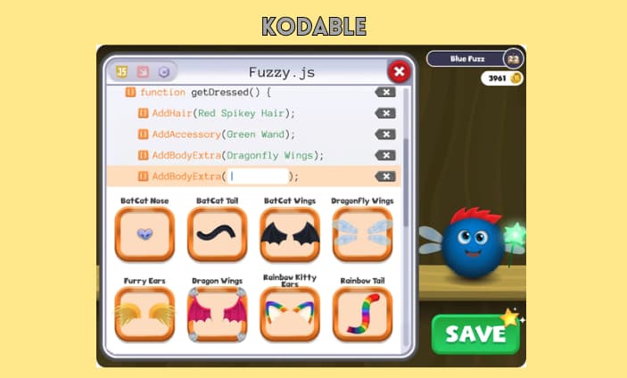 Kodable coding game