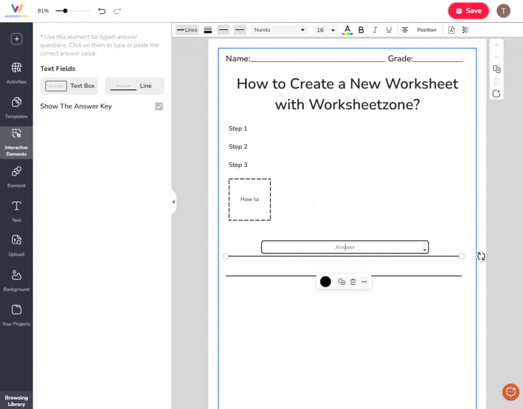 Add Interactive Elements