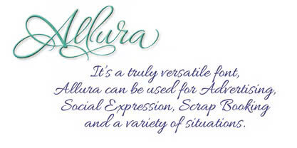 Allura font