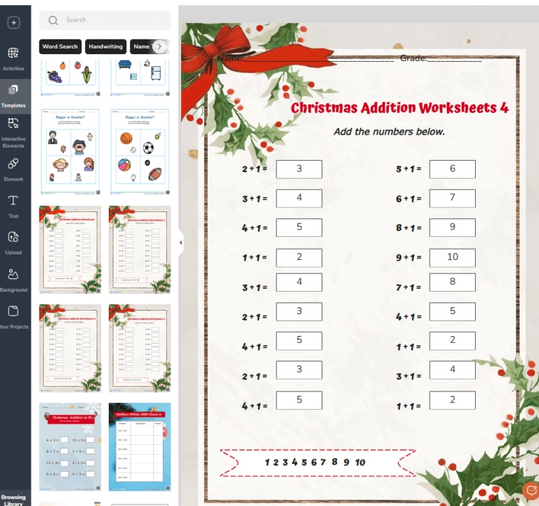 Designing Your Worksheets