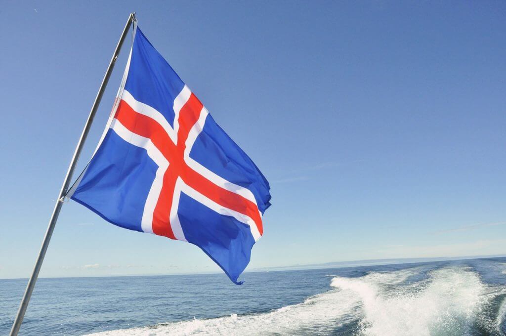 Iceland's flag