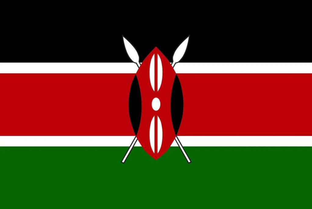 Kenya's flag