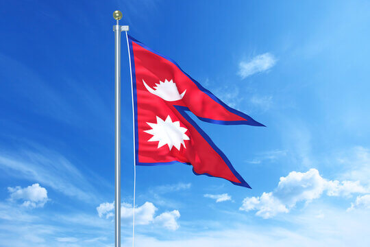 Nepal's flag