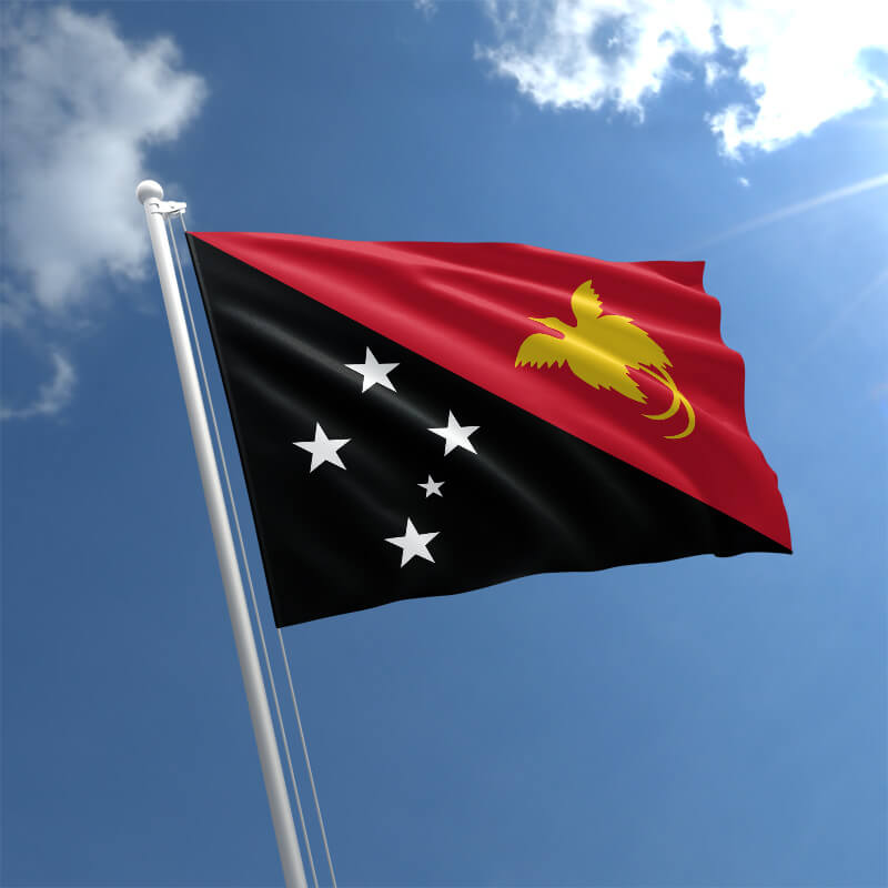 Papua New Guinea's flag