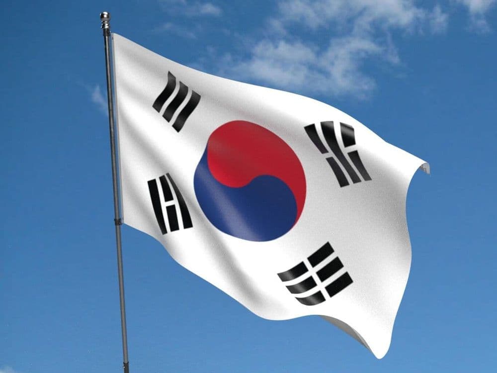 South Korea's flag
