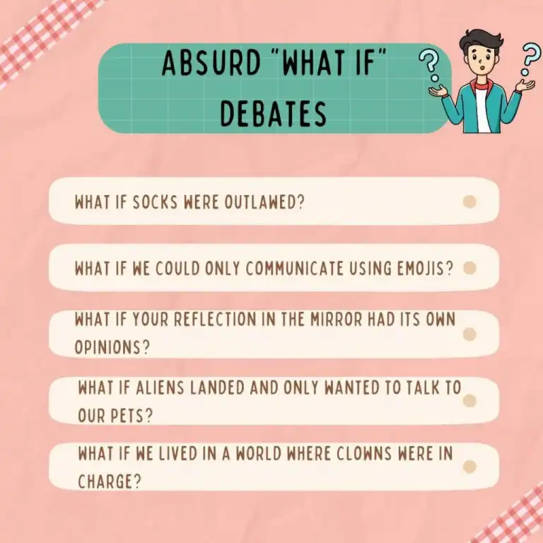 Absurd "What if" debates