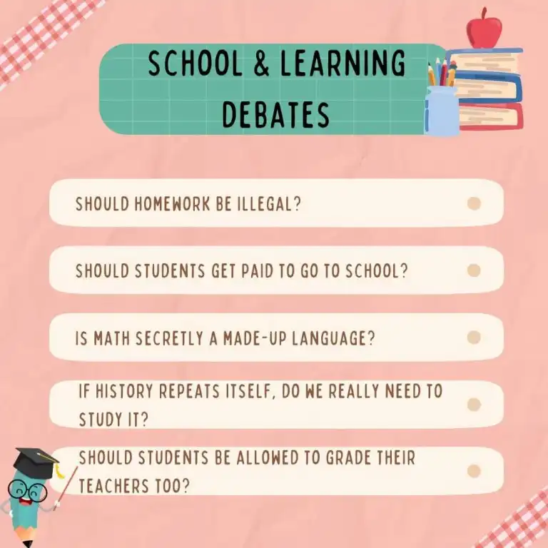 School & learning debates