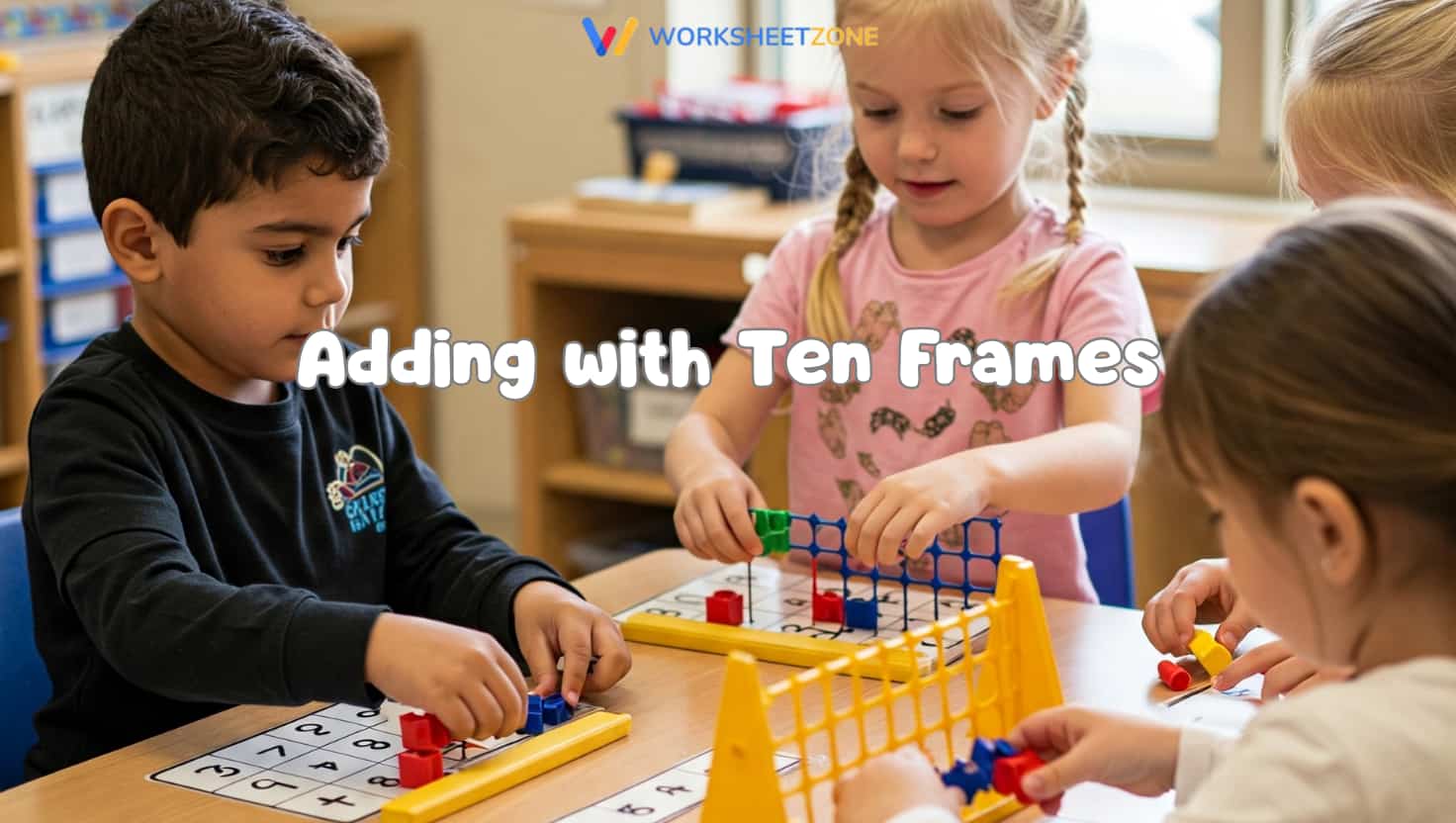 Adding with ten frames