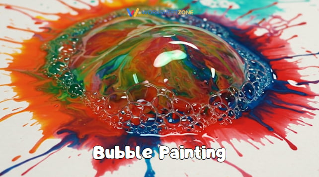 Bubble painting