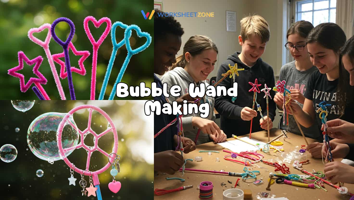 Bubble wand making