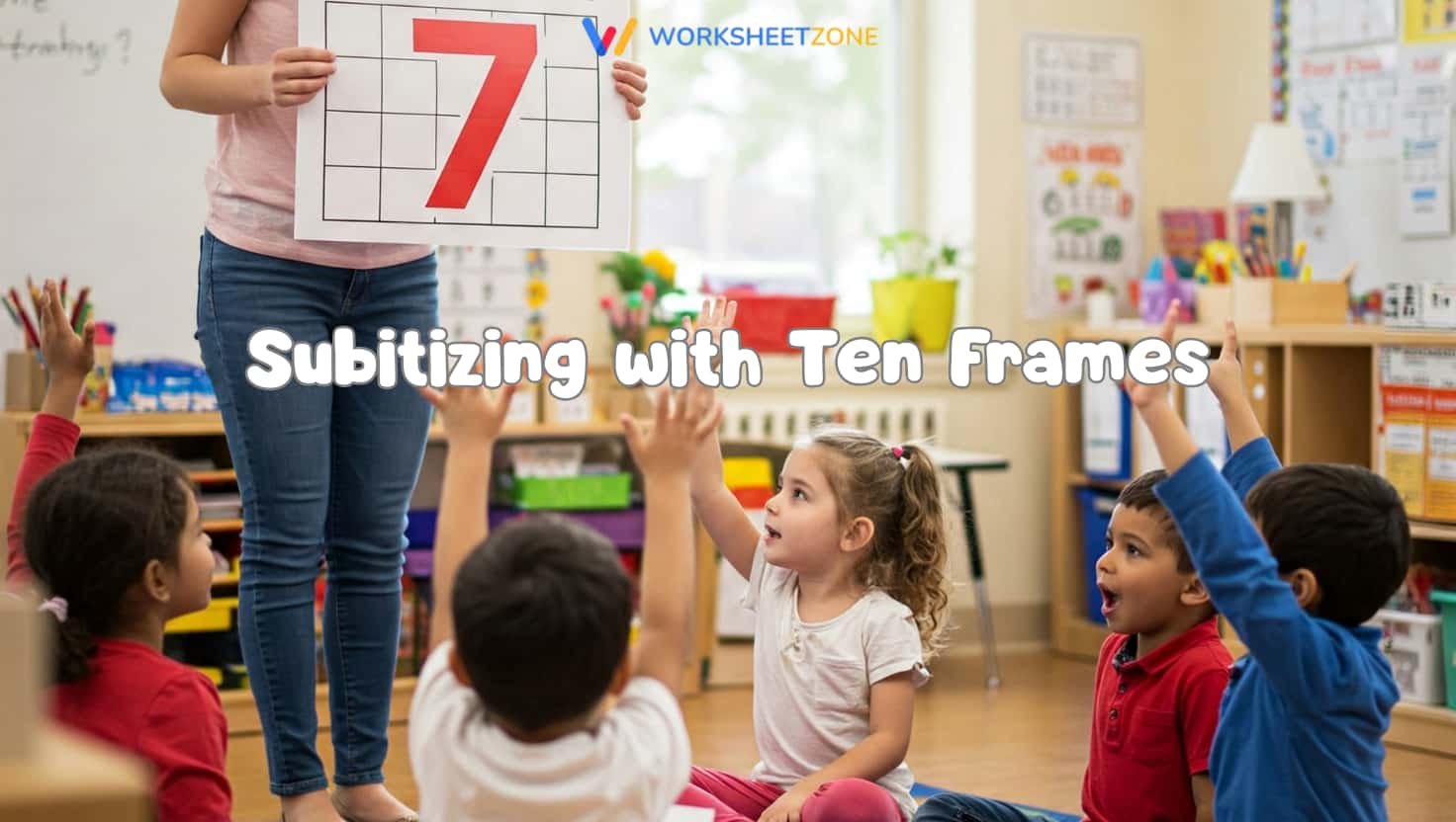 Subitizing with ten frames