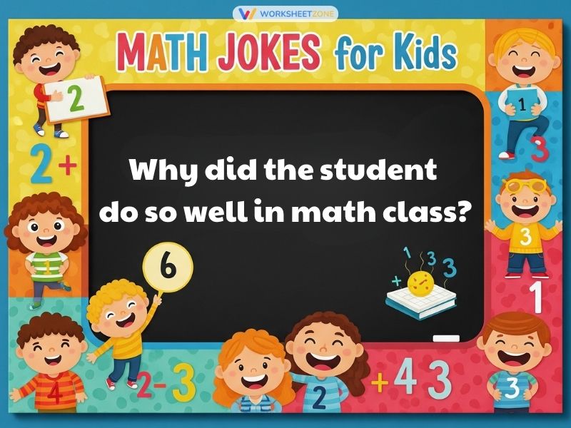 Why did the student do so well in math class?
