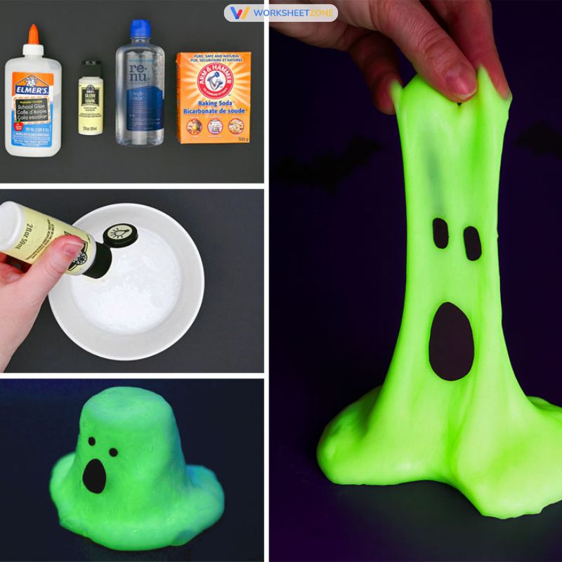 Glowing slime