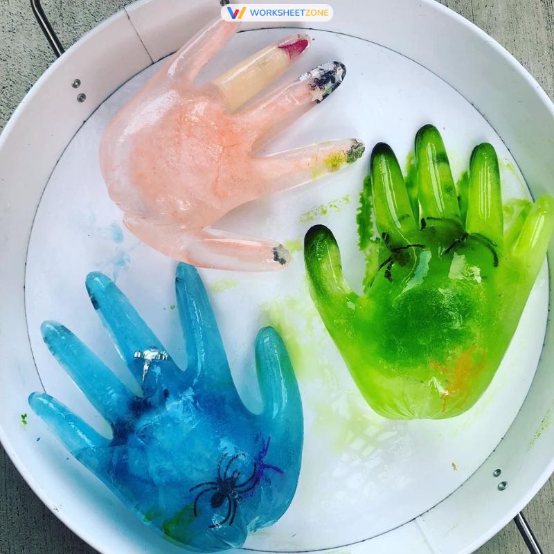 Melting monster hands