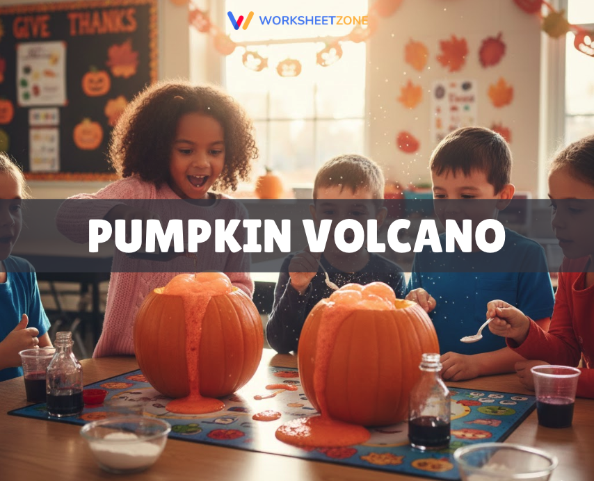 Pumpkin volcano