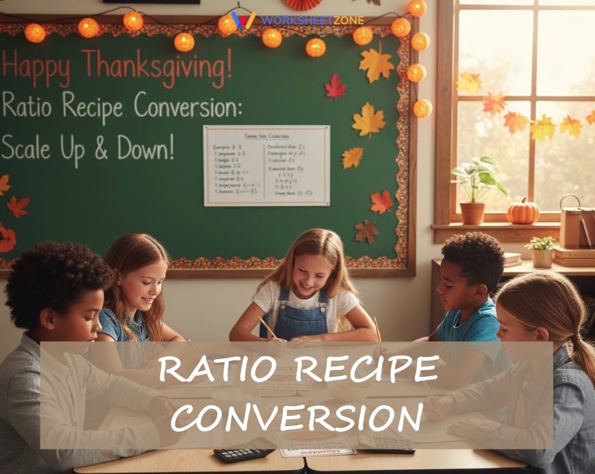 Ratio recipe conversion
