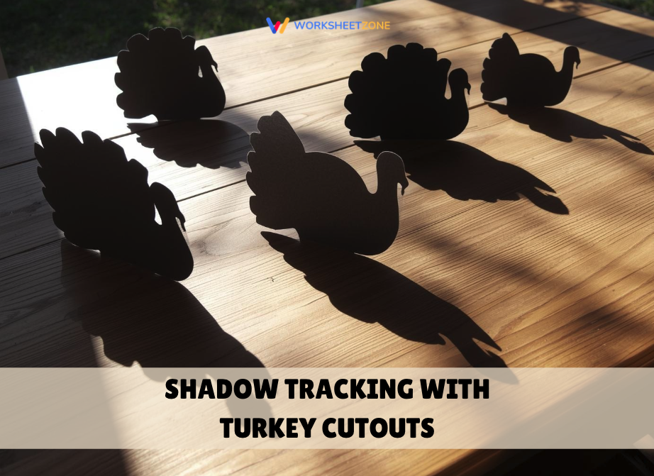 Shadow tracking with turkey cutouts
