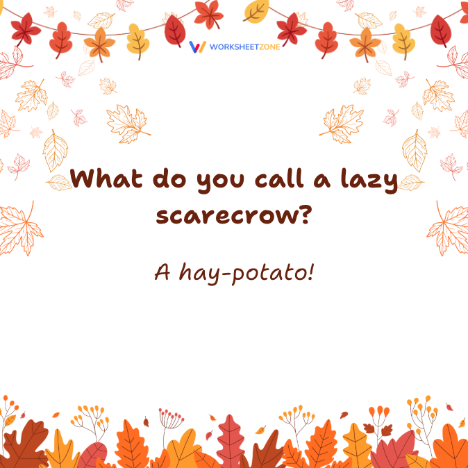 What do you call a lazy scarecrow?