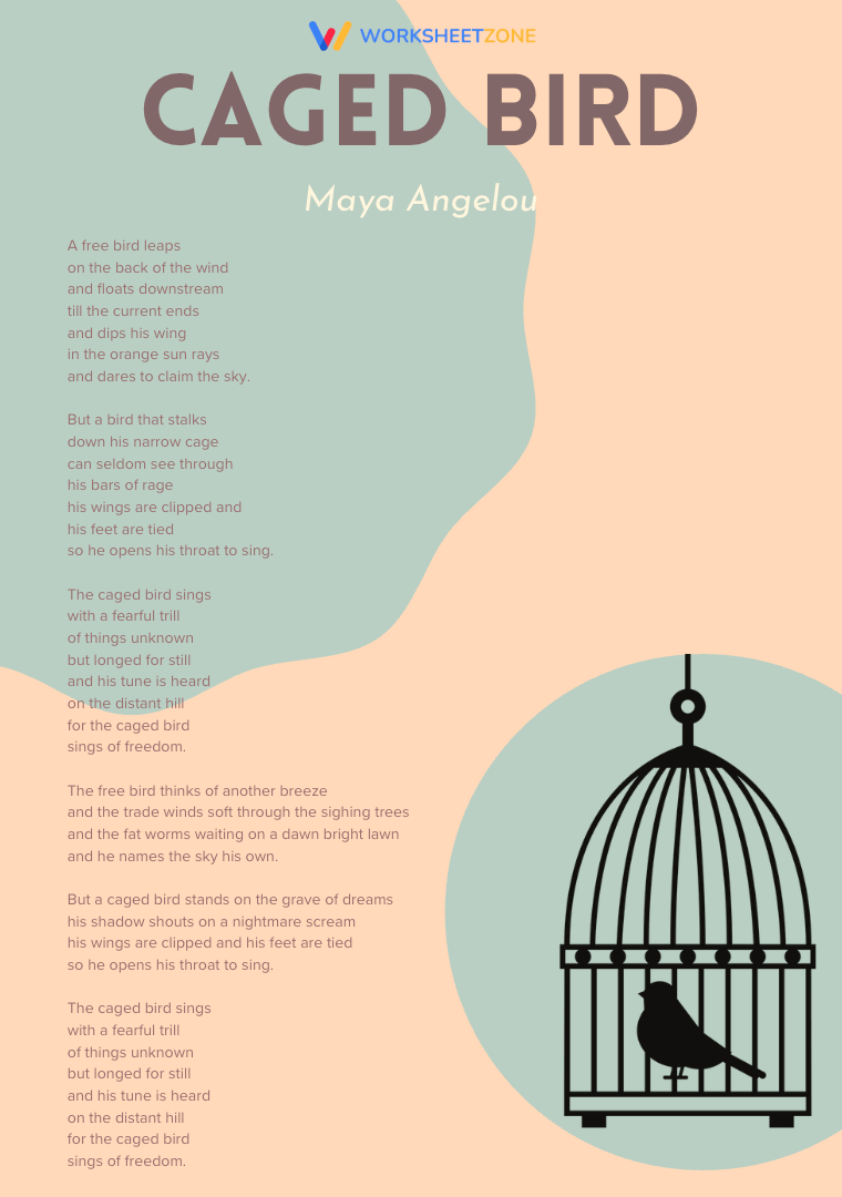 “Caged Bird” by Maya Angelou