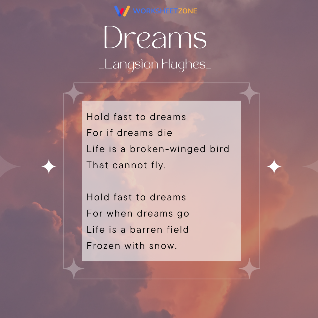 “Dreams” by Langston Hughes