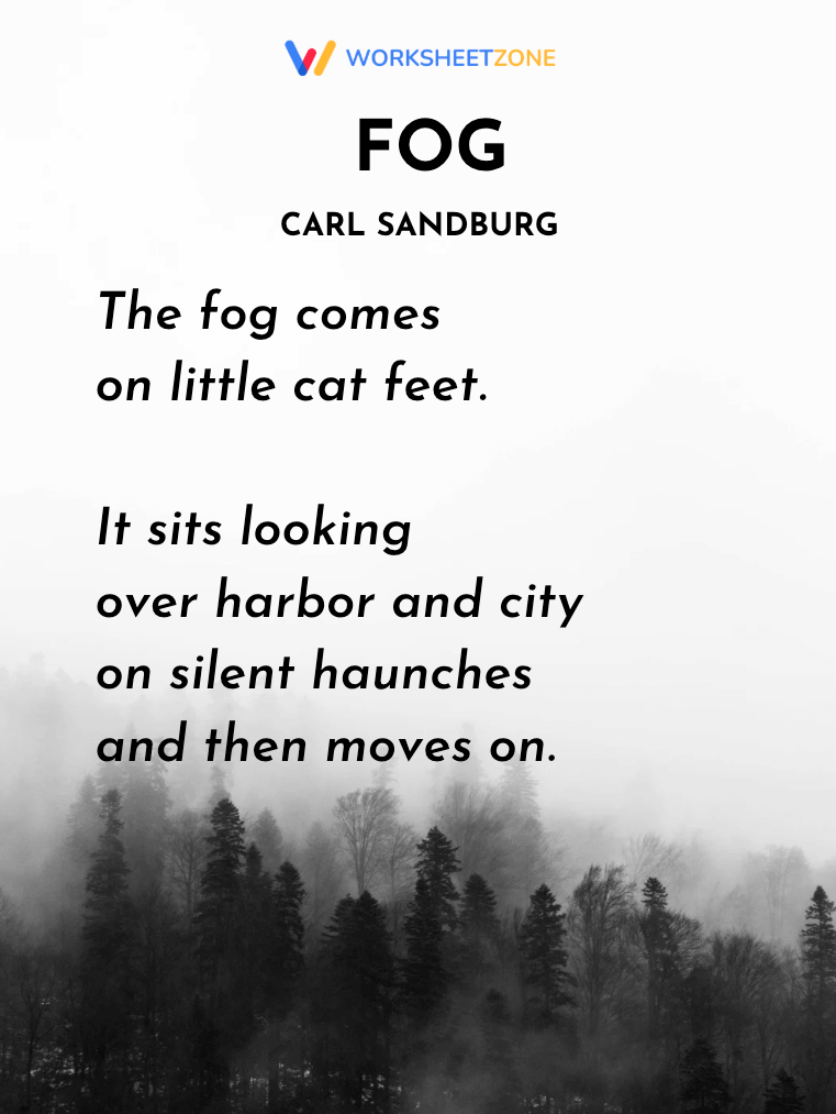 “Fog” by Carl Sandburg