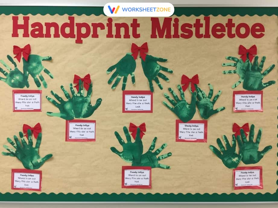 Handprint mistletoe