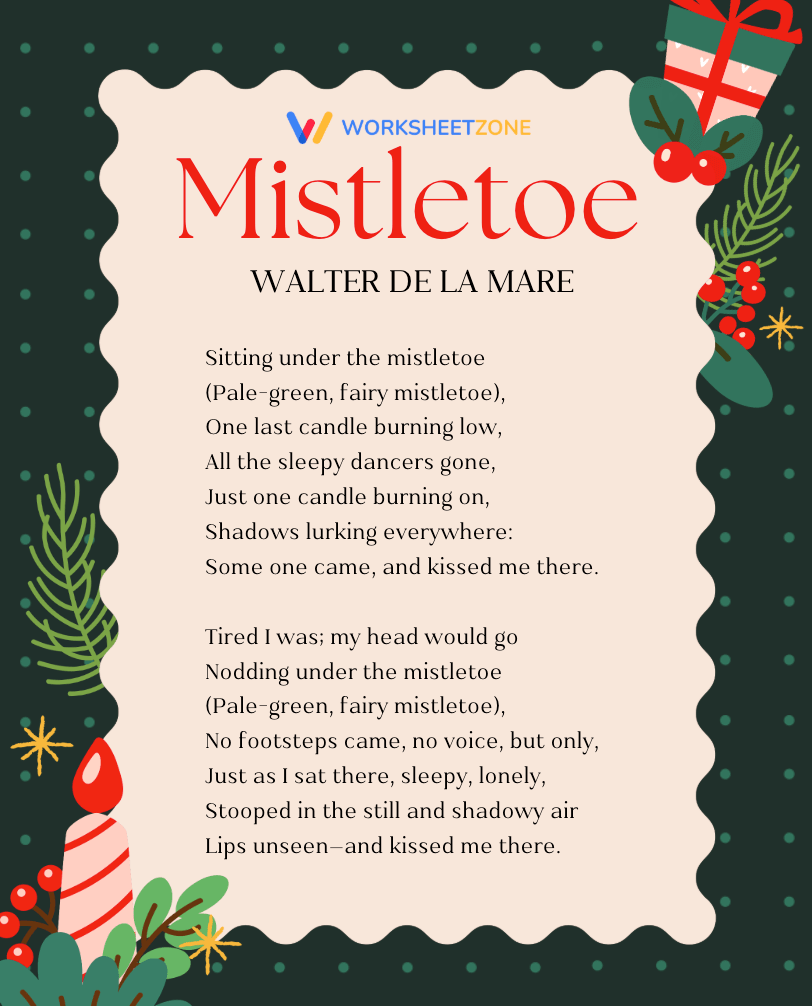 “Mistletoe” by Walter de La Mare