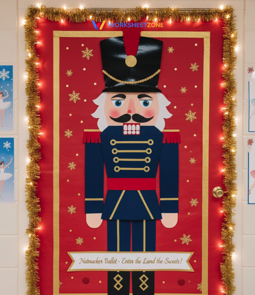 Nutcracker ballet door