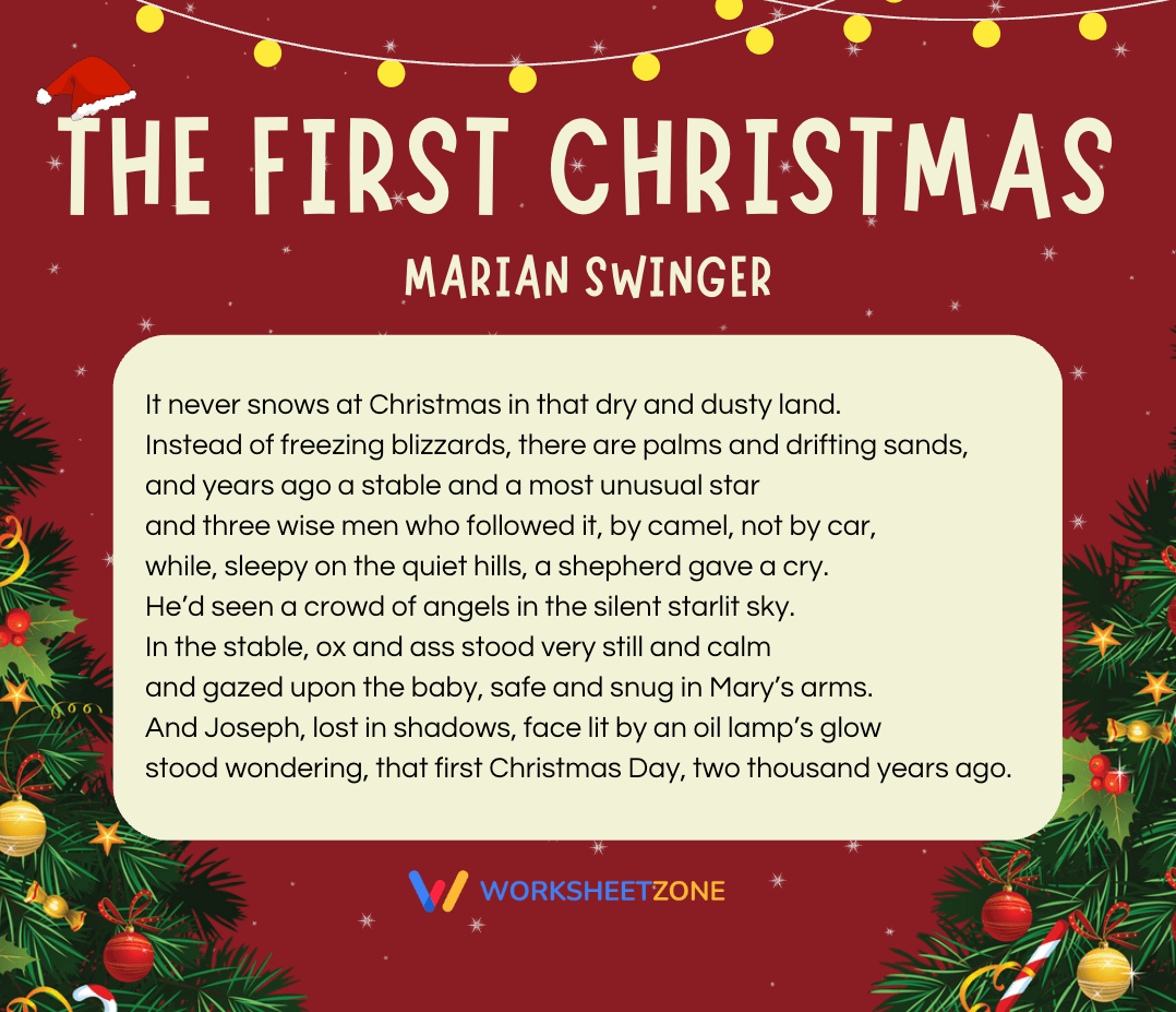 “The First Christmas” by Marian Swinger