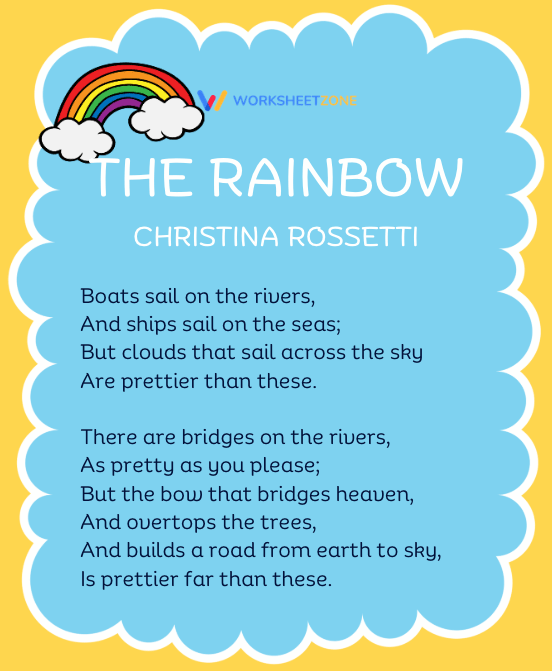 “The Rainbow” by Christina Rossetti